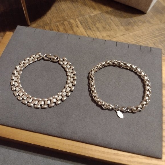 Silver Monet Bracelets